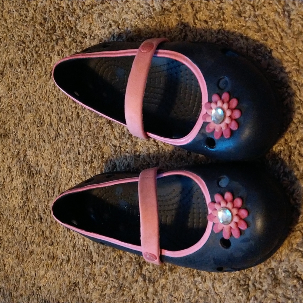 Girls size 13 CROCS
